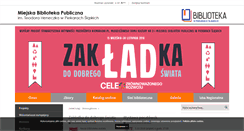 Desktop Screenshot of biblioteka.piekary.pl