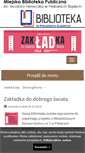 Mobile Screenshot of biblioteka.piekary.pl
